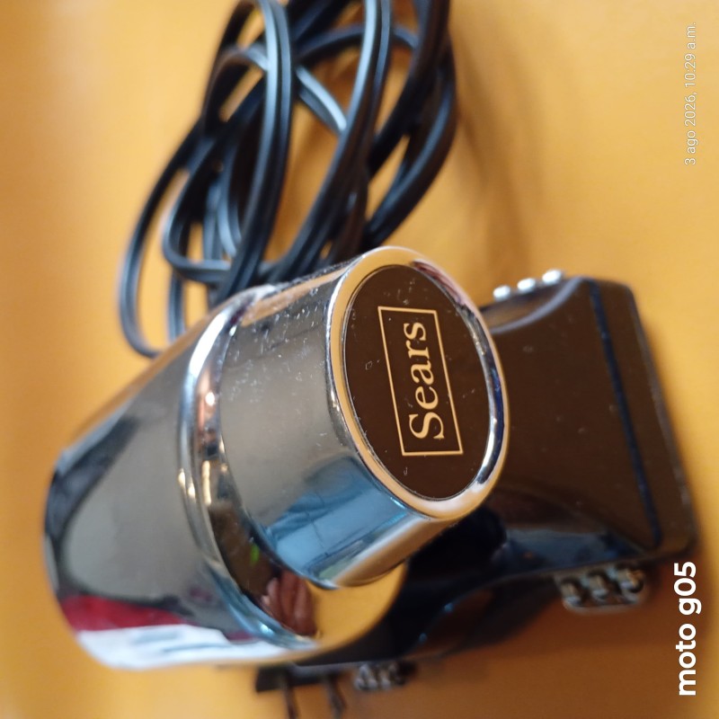 Masajeador de mano eléctrico vintage de la marca Sears