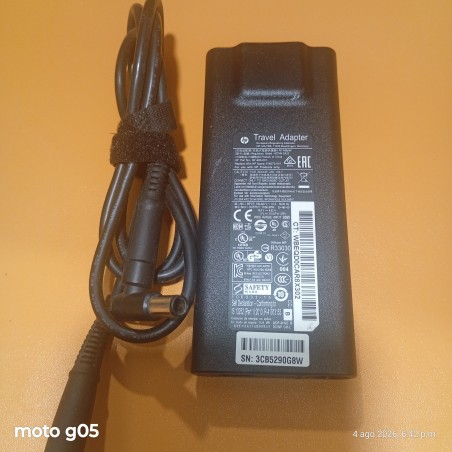 Adaptador de corriente CA original de HP