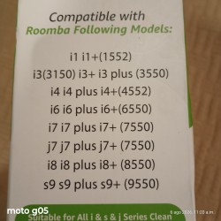 Paquete de 12 bolsas de vacío para iRobot Roomba