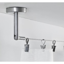 Cable para cortinas, acero inoxidable,197 "